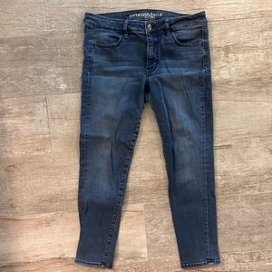American Eagle size 12 Jegging dark wash